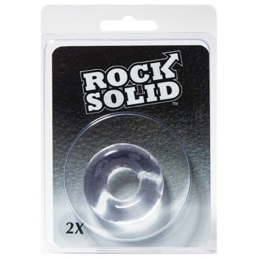 Rock Solid 2" Clear Donut Ring