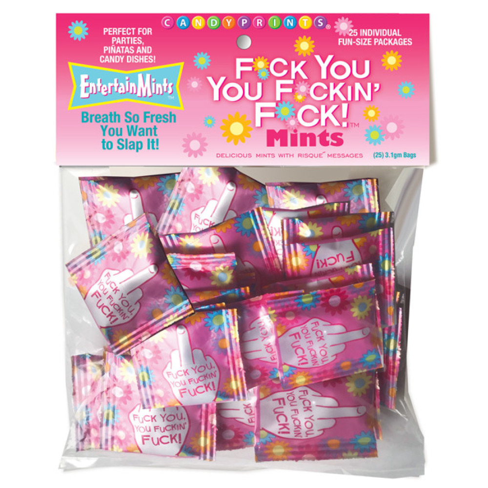Fuck You You Fuckin Fuck Mints - Bag of 25