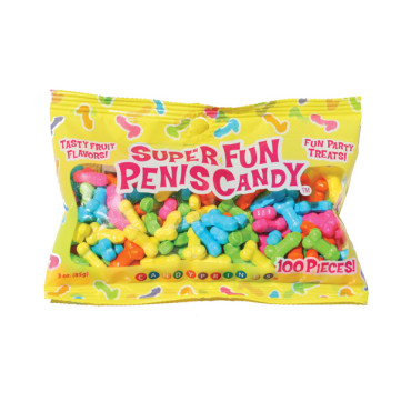 Super Fun Penis Candy - 100 Pcs Per 3 oz Bag
