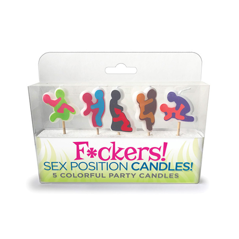 Fuckers Sex Position Candles - Set of 5