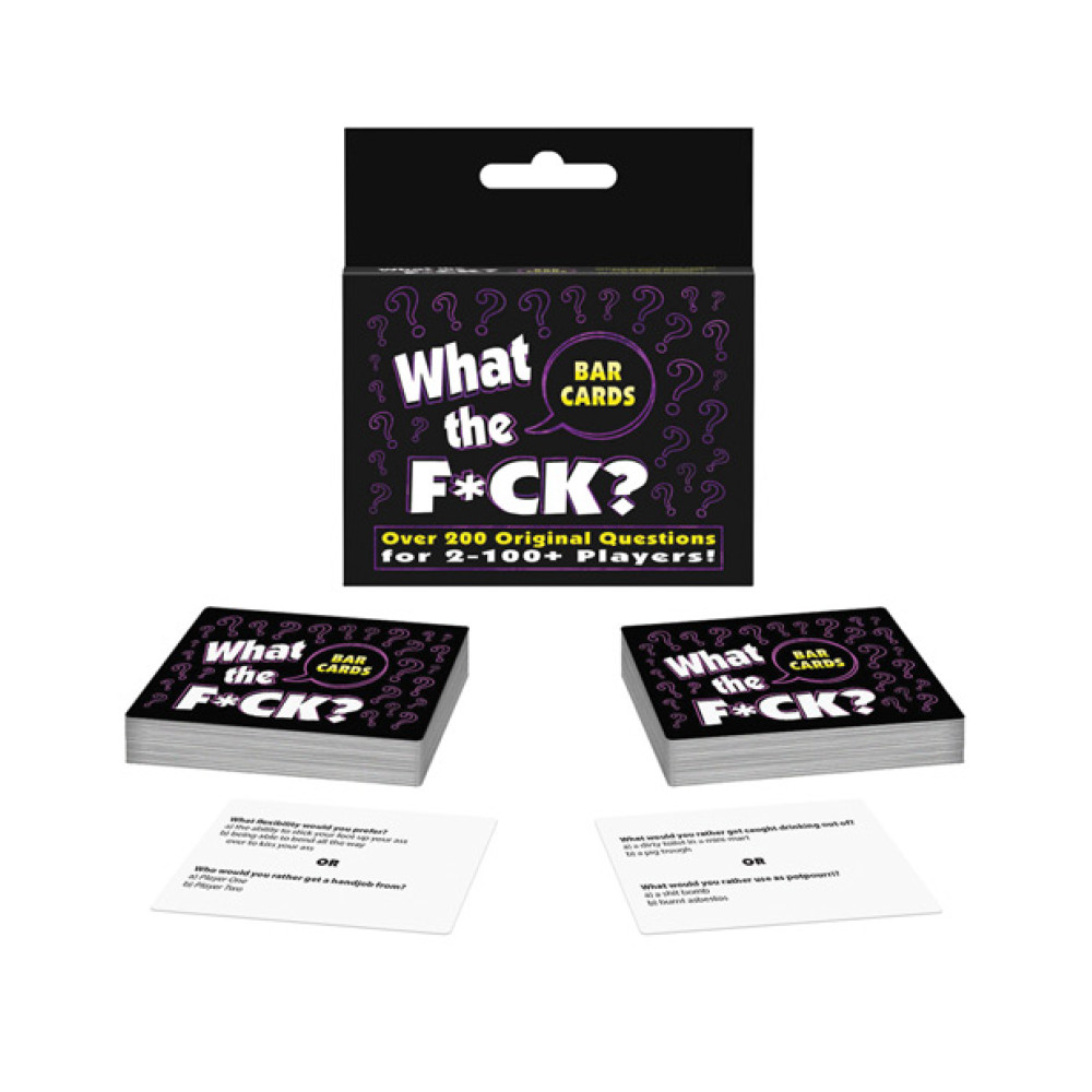 What the Fuck? Bar Cards