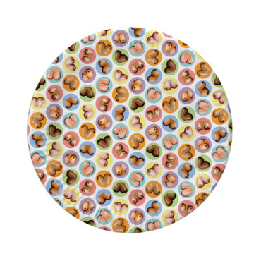 Mini-Boob Plates - Pack of 8