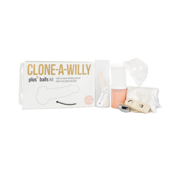 Clone-A-Willy Plus+ Balls Kit - Light Tone
