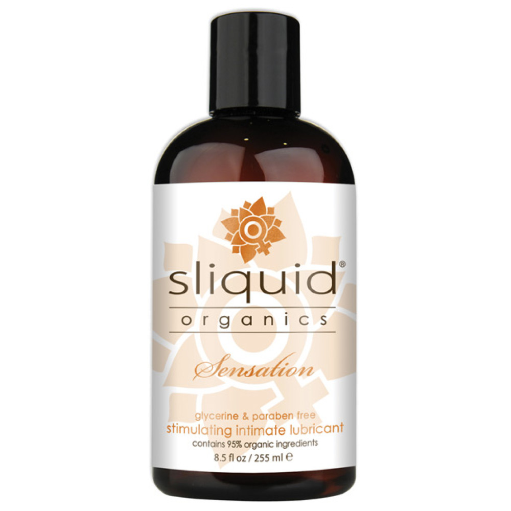 Sliquid Organics Sensation Lubricant - 8.5 oz