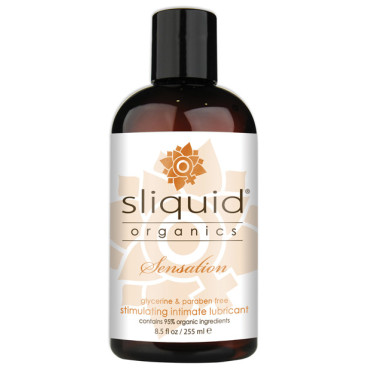 Sliquid Organics Sensation Lubricant - 8.5 oz