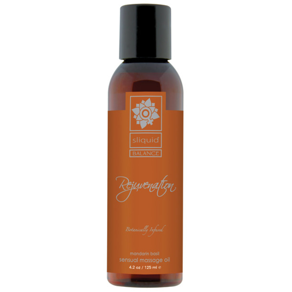 Sliquid Organics Massage Oil - 4.2 oz Rejuvenate
