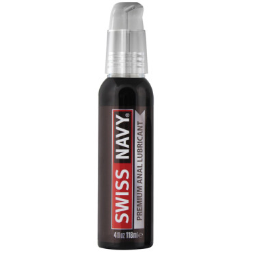 Swiss Navy Silicone Based Anal Lubricant - 4 oz