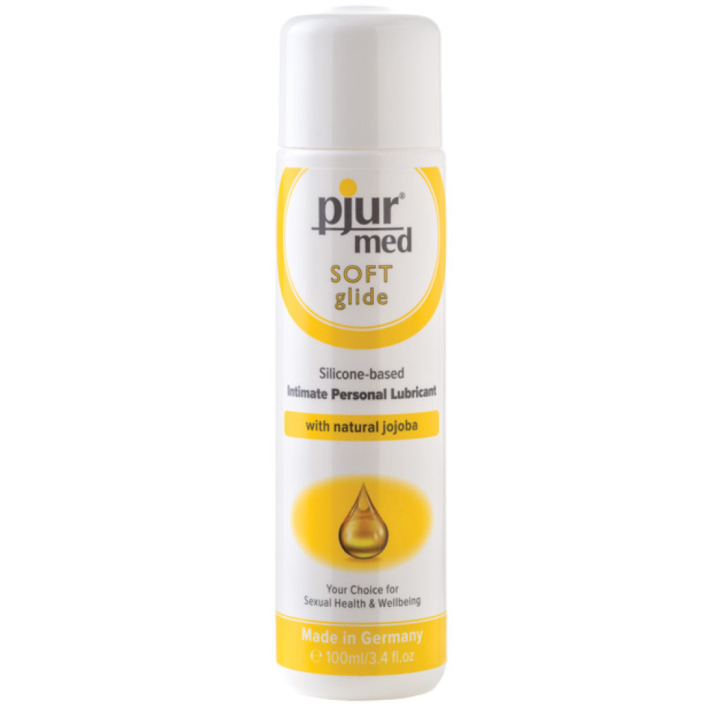 Pjur Med Soft Glide Silicone Based Personal Lubricant - 100ml Bottle