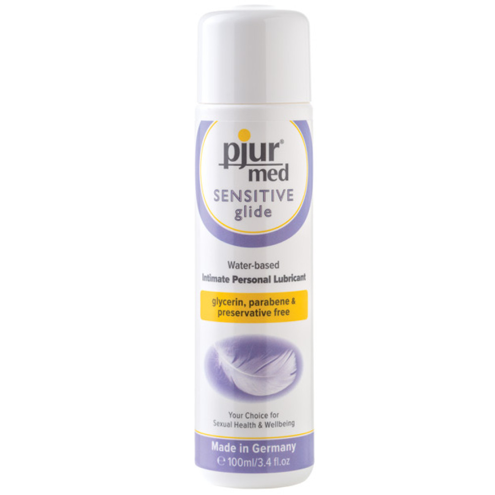 Pjur Med Sensitive Glide Water Based Personal Lubricant - 100ml Bottle Pjur Med Sensitive Glide Water Based Personal Lubricant - 100ml Bottle