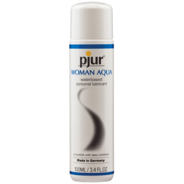 Pjur Woman Aqua Water Based Personal Lubricant - 100 ml Bottle