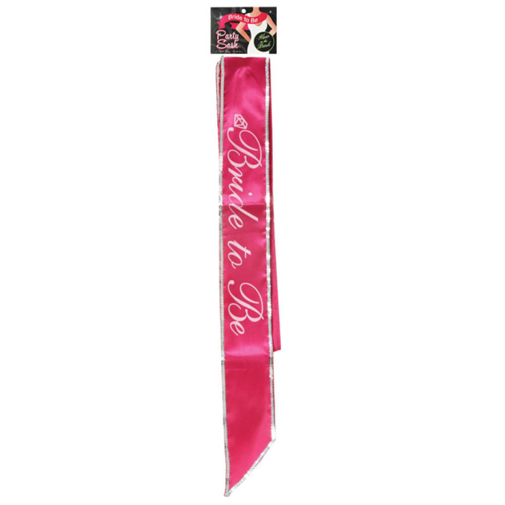 Bride to Be Glow in the Dark Party Sash