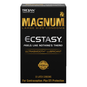 Trojan Magnum Ecstasy Condoms - Box of 10