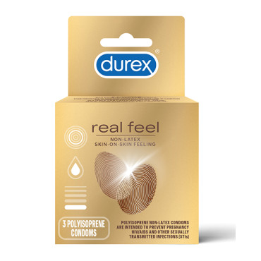 Durex Avanti Real Feel Non Latex Condoms - Pack of 3