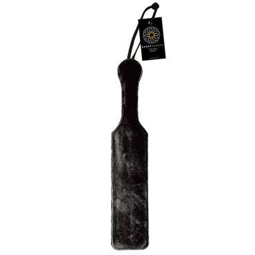 Sportsheets Leather Paddle w/Black Fur