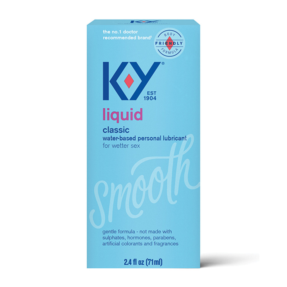 K-Y Natural Feeling Liquid - 2.5 oz
