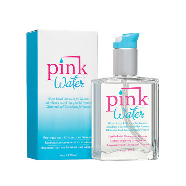 Pink Water Based Lubricant - 4 oz Bottle w/Pump