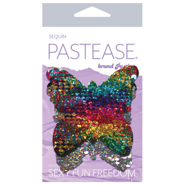 Pastease Premium Color Changing Flip Sequins Butterfly - Rainbow O/S