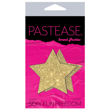 Pastease Premium Glitter Star - Gold O/S