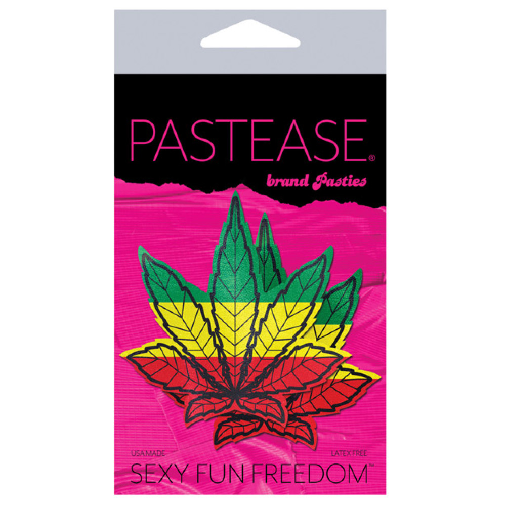 Pastease Premium Marijuana Leafs - Rasta O/S