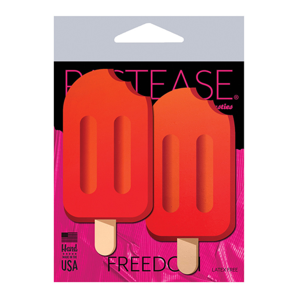 Pastease Premium Popsicle Ice Pop - Cherry Red O/S