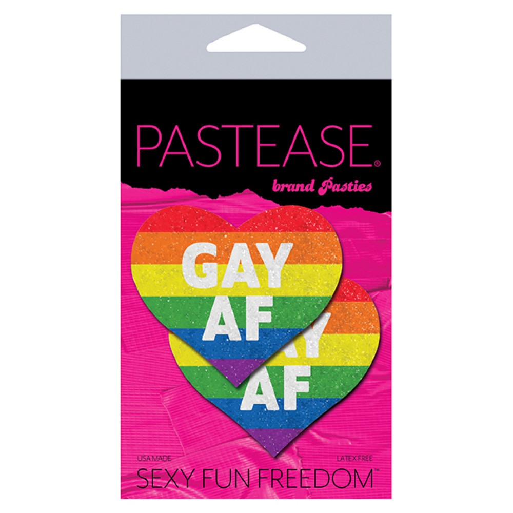 Pastease Premium Gay AF - Rainbow O/S