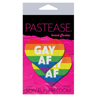 Pastease Premium Gay AF - Rainbow O/S