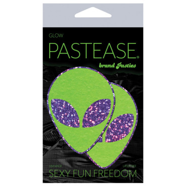 Pastease Premium Glitter Alien - Purple/Green O/S