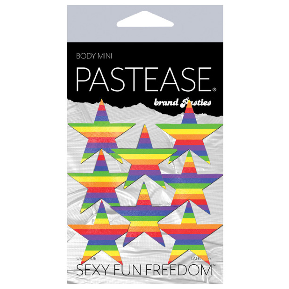 Pastease Premium Mini Rainbow Stars - Pack of 8 O/S