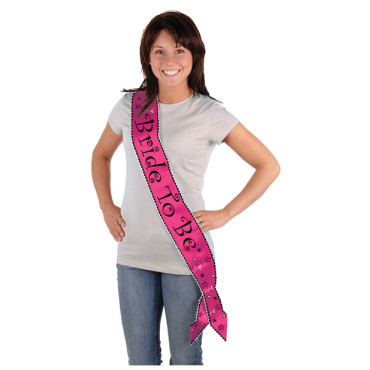 Bride To Be Satin Sash