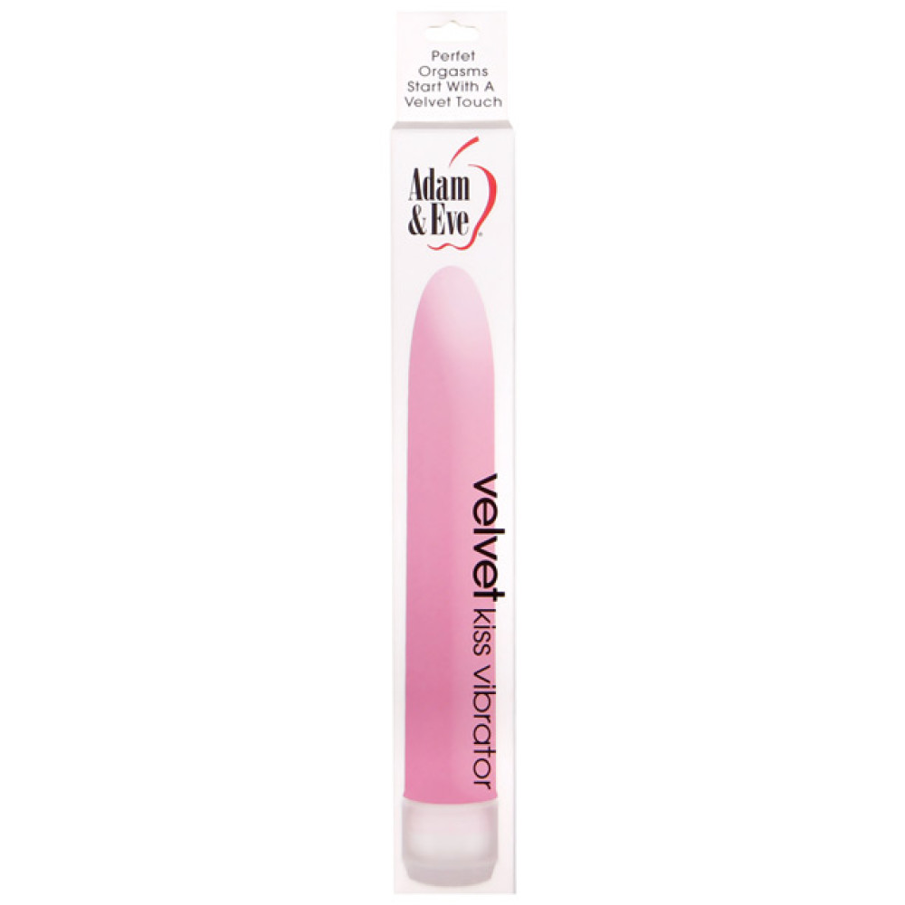 Adam & Eve Velvet Kiss Vibrator - Pink