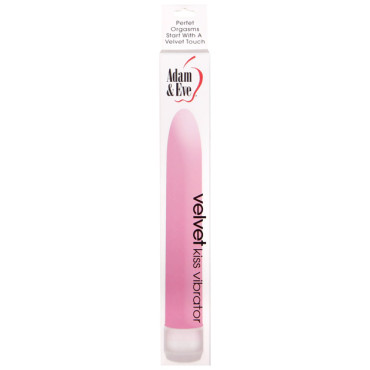 Adam & Eve Velvet Kiss Vibrator - Pink