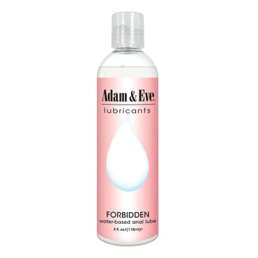 Adam & Eve Forbidden Anal Water Based Lube - 4oz