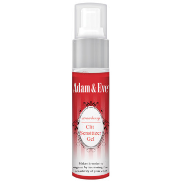 Adam & Eve Clit Sensitizer - 1 oz Strawberry