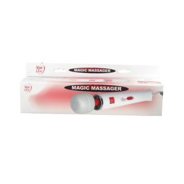 Adam & Eve Magic Massager - White/Red