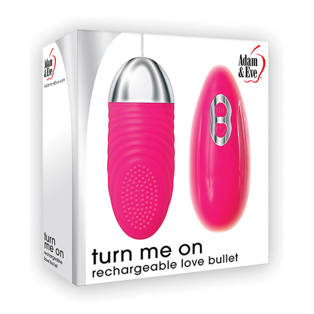 Adam & Eve Turn Me On Love Bullet - Pink