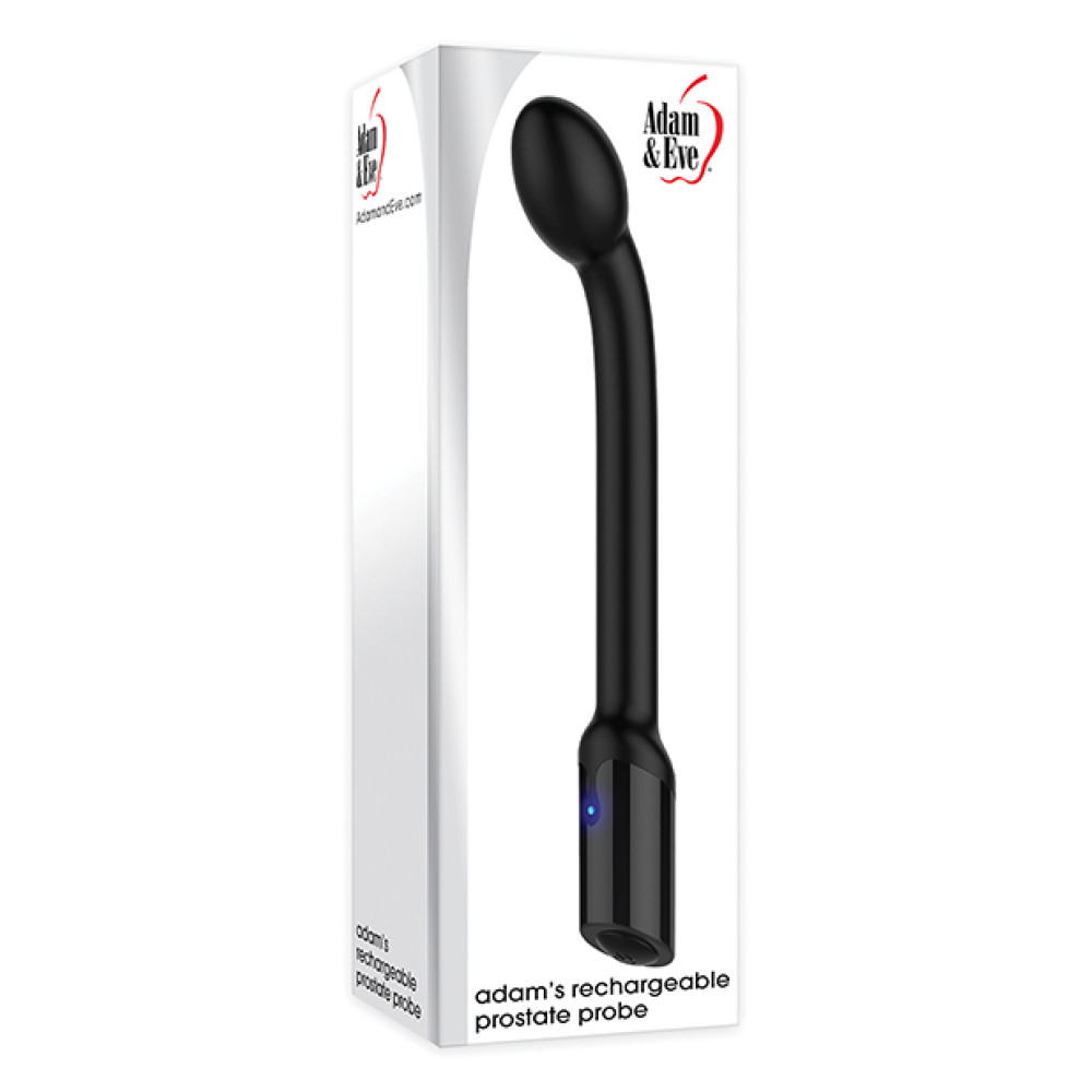 Adam & Eve's Adam's Rechargeable Prostate Probe - Black
