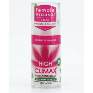 High Climax Female Stimulant w/Hemp Seed Oil - .5 oz