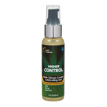Higher Control Climax Control Gel for Men w/Hemp Seed Oil - 2 oz