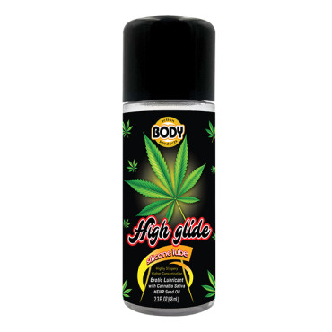 High Glide Erotic Lubricant - 2.3 oz Bottle