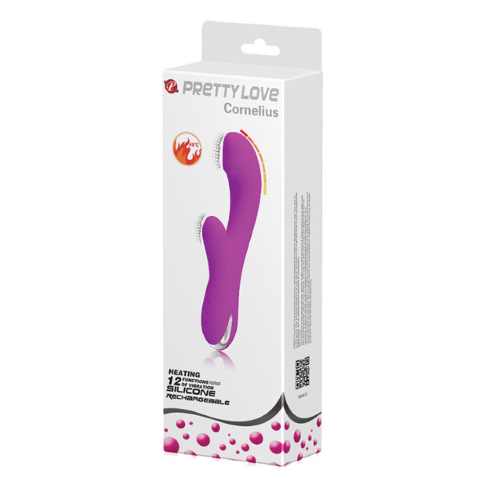 Pretty Love Cornelius Warming G-Spot Vibrator - Fuchsia