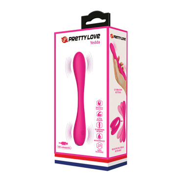 Pretty Love Yedda Bendable Vibrator - Pink