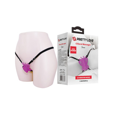 Pretty Love Sloane Battery Powered Clit Stim - Fuchsia