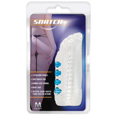 Blush M for Men Snatch Masturbator - Clear