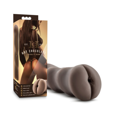 Blush Hot Chocolate Nicole's Rear Stroker - Chocolate