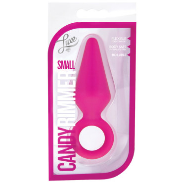 Blush Luxe Candy Rimmer Plug Small - Fuchsia