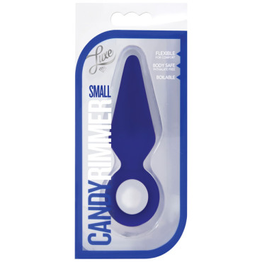 Blush Luxe Candy Rimmer Plug Small - Indigo
