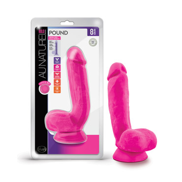 Blush Au Naturel Bold Pound 8.5" Dildo - Pink