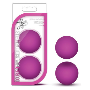 Blush Luxe Double O Advanced Kegel Balls - Pink