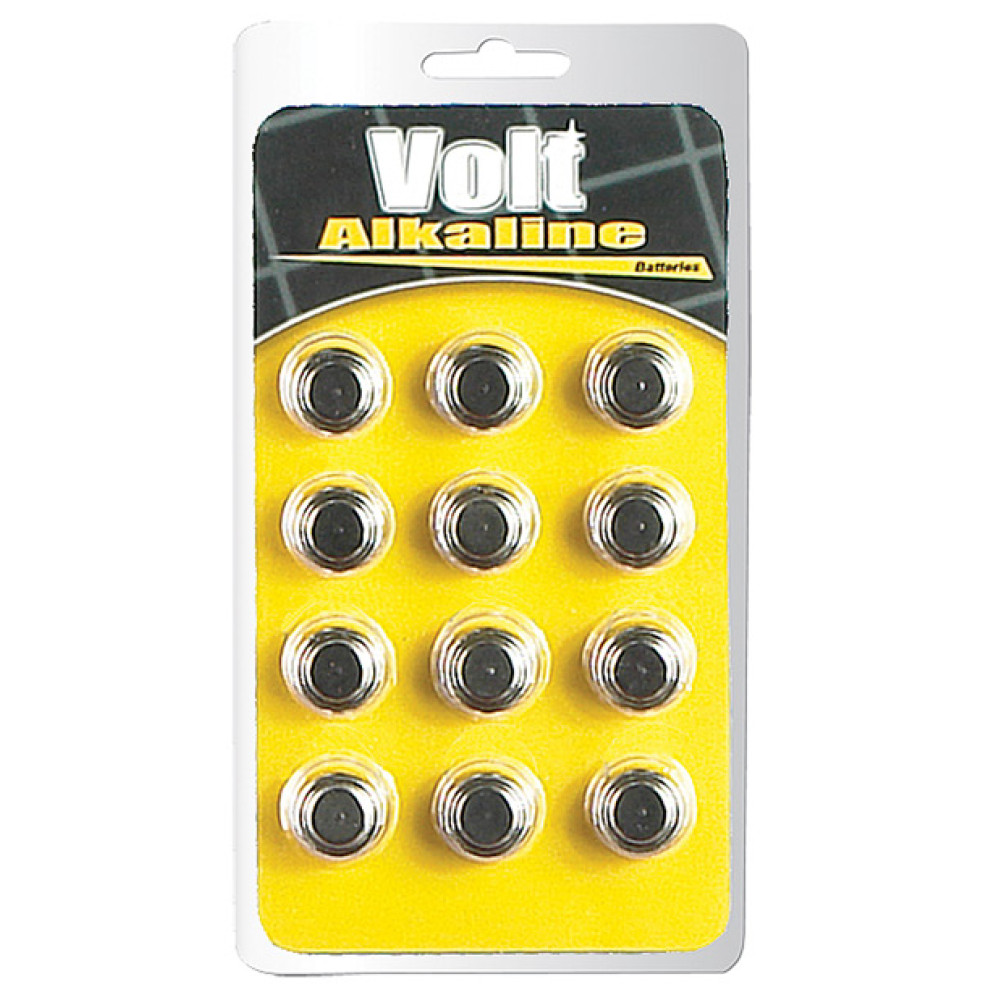 Blush Volt Alkaline Batteries - AG13 Pack of 12
