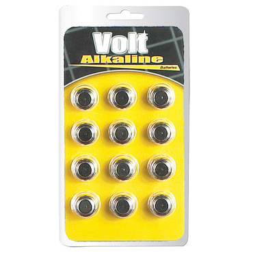 Blush Volt Alkaline Batteries - AG13 Pack of 12